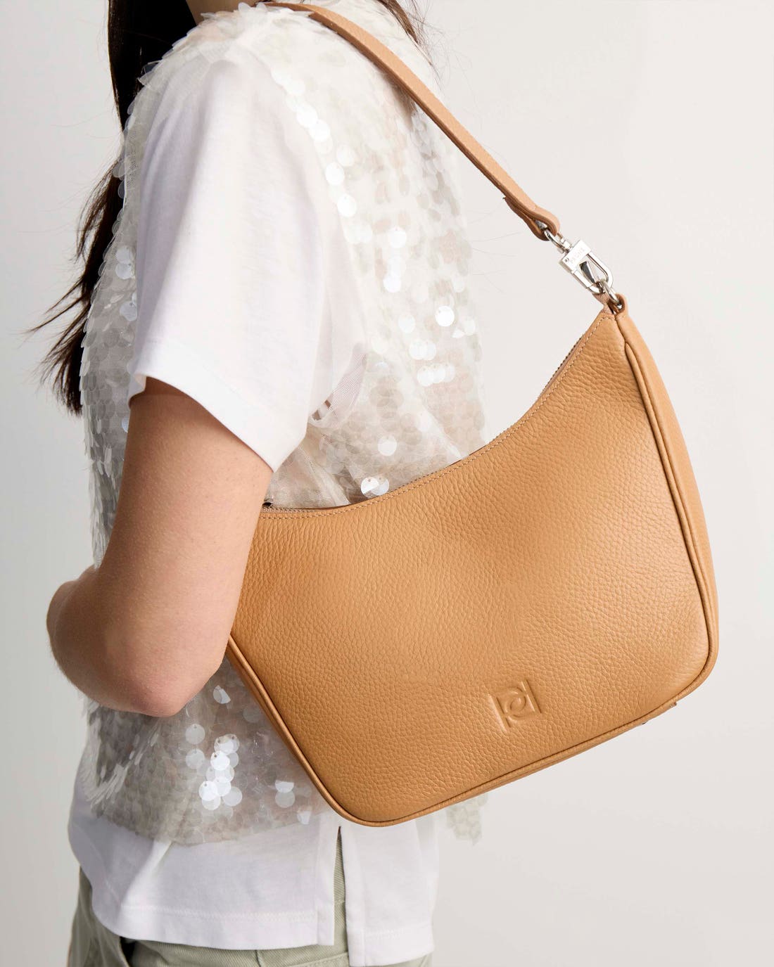 Correa Venecia en piel granulada