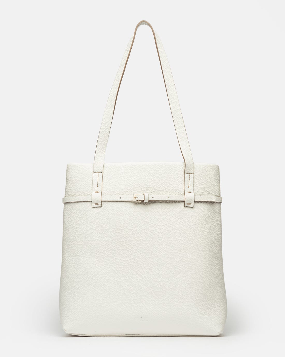 Shopper Bay en piel granulada