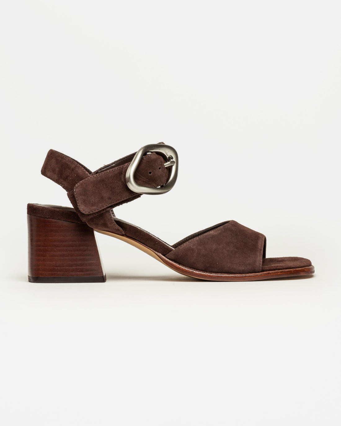 Sandalia Julie mediana en gamuza