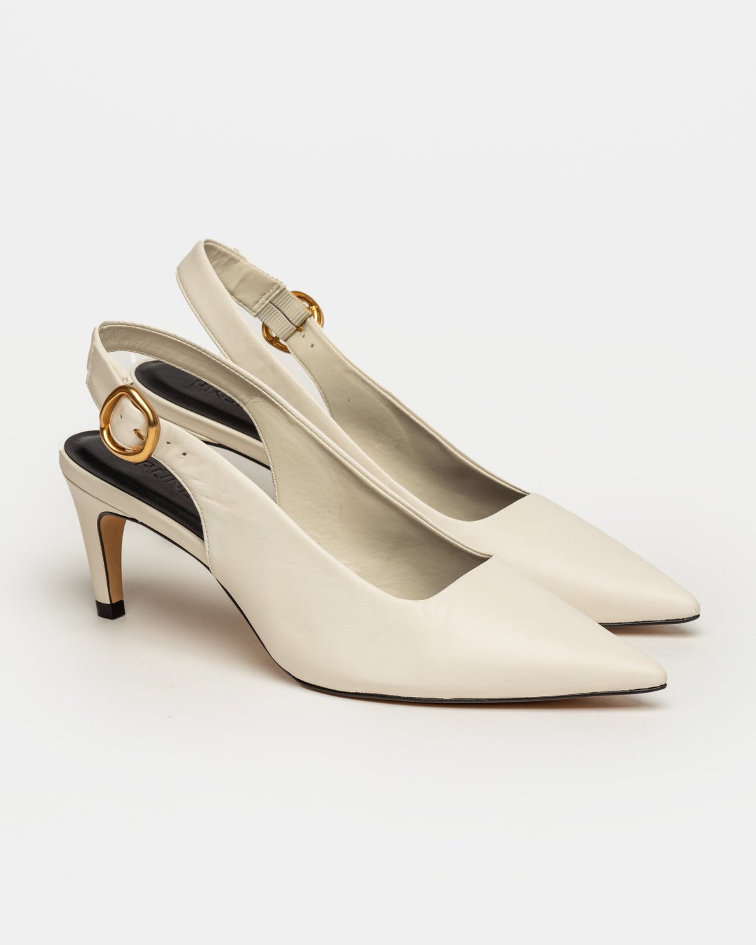 Stiletto Milan en piel lisa