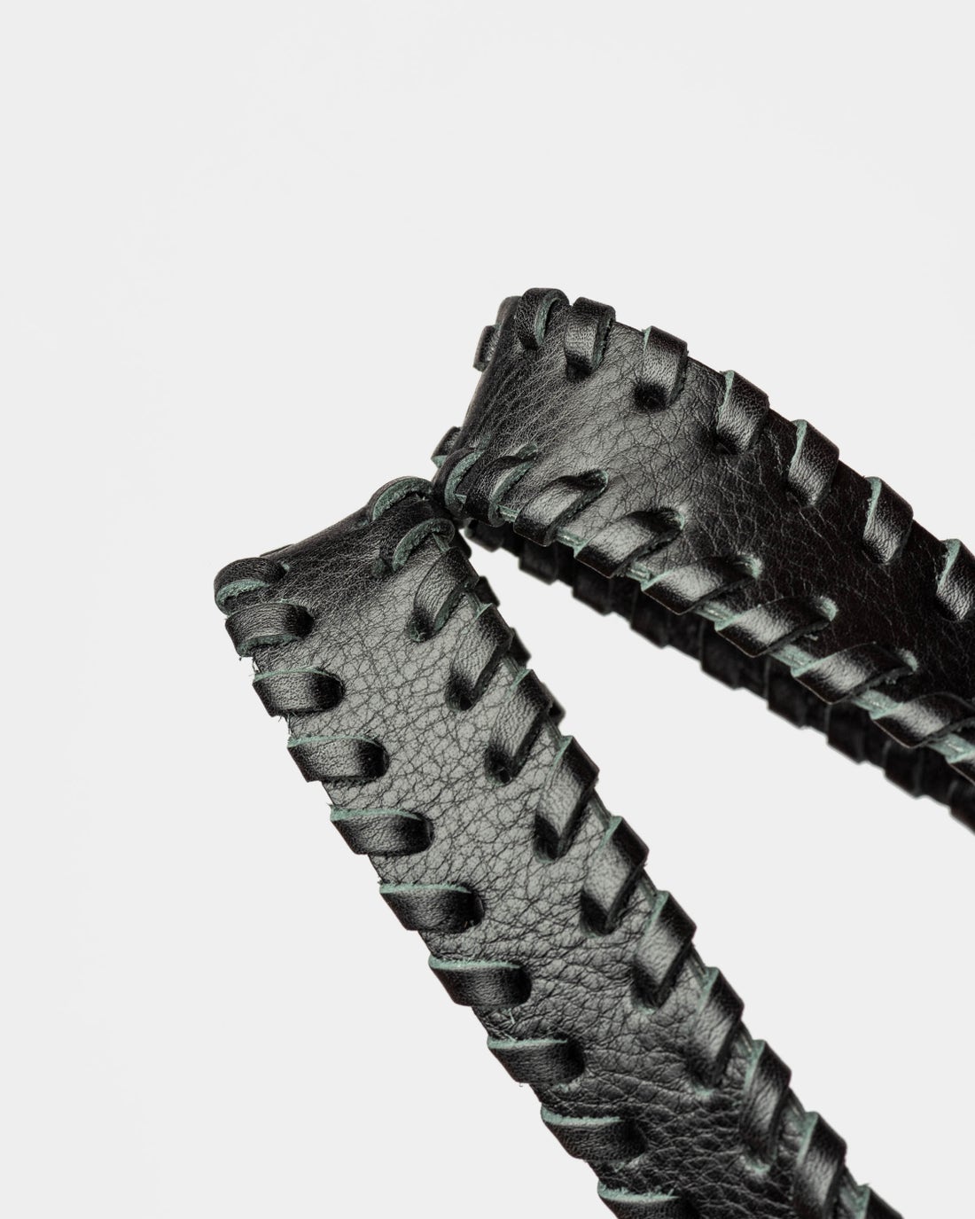 Bolso de compras trenzado en suave cuero vegetal