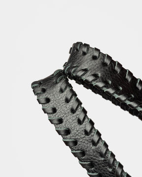 Bolso de compras trenzado en suave cuero vegetal