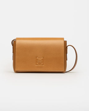 Bandolera Hana en cuero graneado