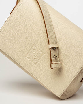 Bandolera Hana en cuero graneado