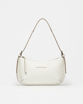 Cartera al hombro Mia en cuero graneado