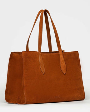 Bolso Shopper The Gang Manifest en piel gamuzón