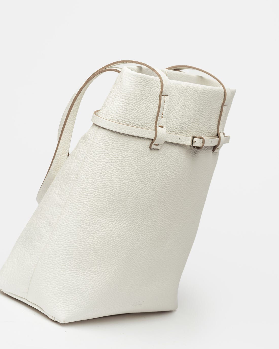 Shopper Bay en piel granulada