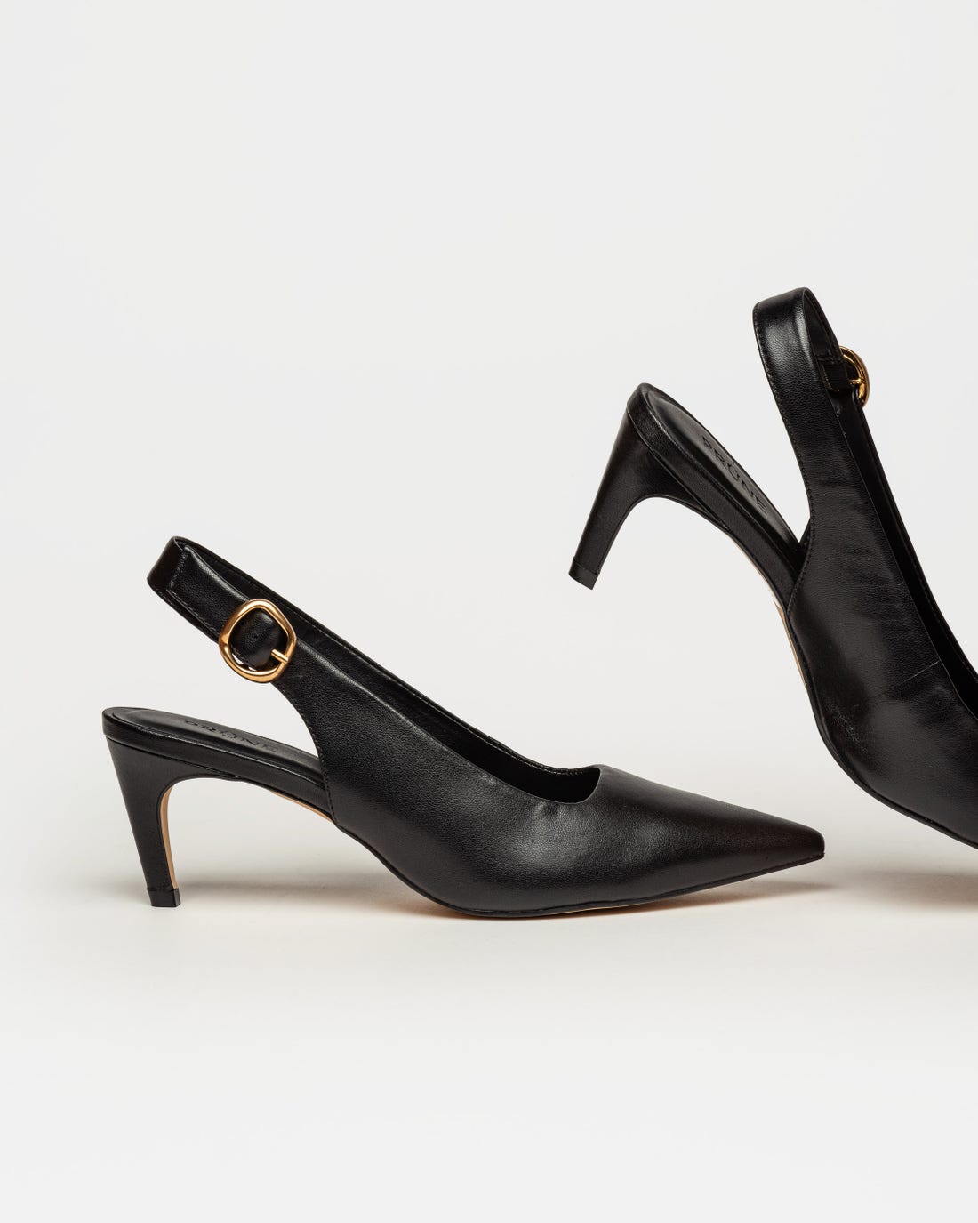 Stiletto Milan en piel lisa