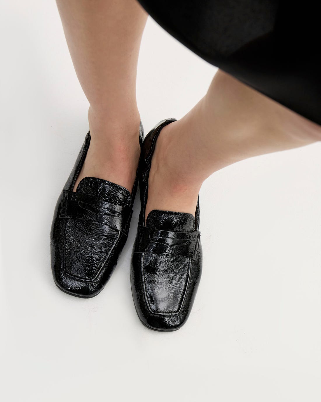 Mocasín Siena en piel brillante