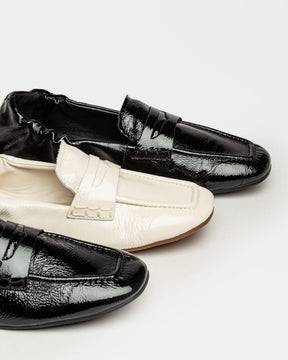 Mocasín Siena en piel brillante