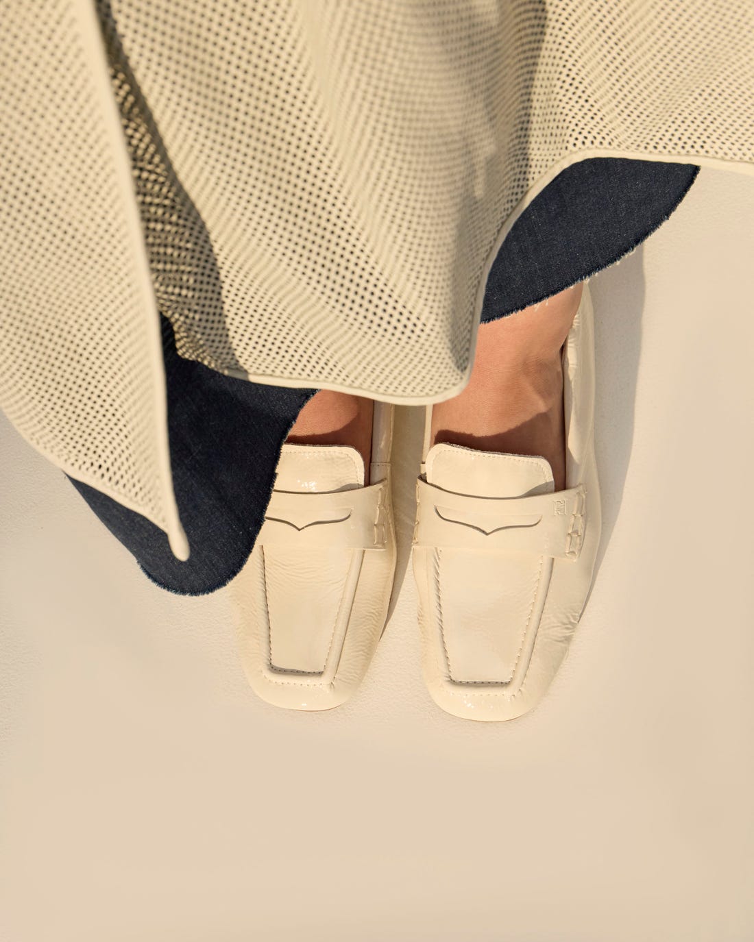 Mocasín Siena en piel brillante